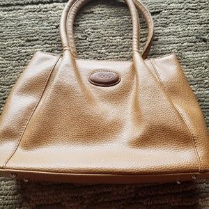 Tods tan purse